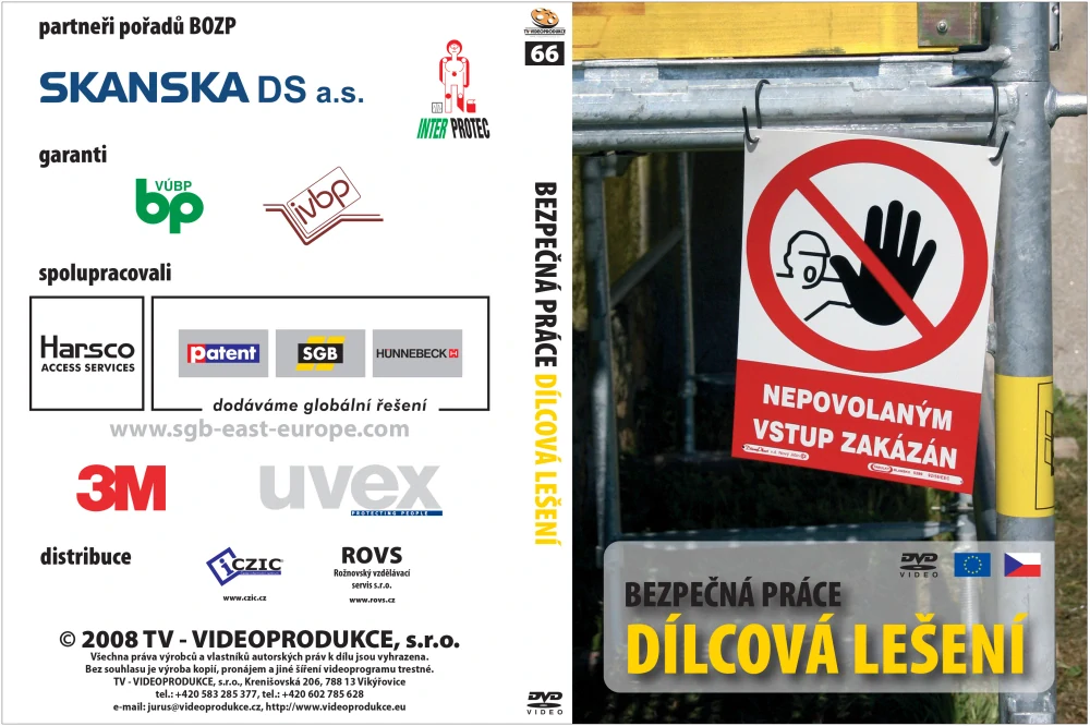 Bezpečná práce - dílcová lešení