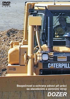 Práce se stavebními a zemními stroji - Pásový dozer